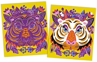 Scratch art - Animali del mondo