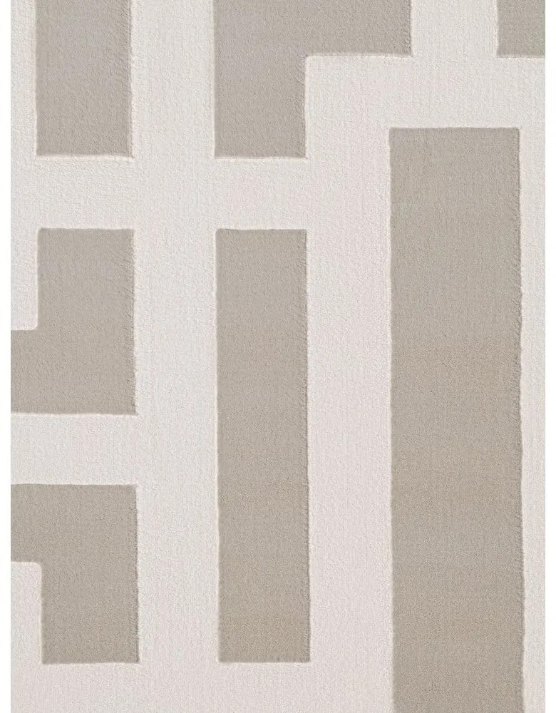 Tappeto grigio/color crema 120x170 cm Perles Onyx – Elle Decoration