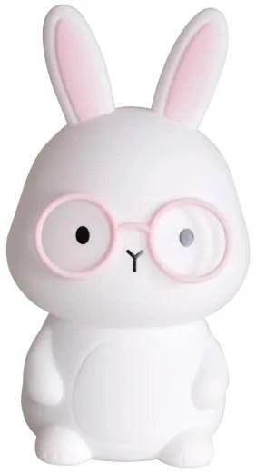 Lampada a LED RGBW Dimmerabile per bambini FLORKA LED/1W/5V USB 1200 mAh rosa