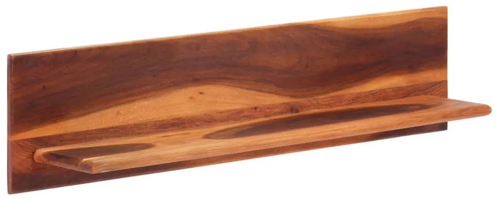 Mensole da parete 2 pz 112x20x26 cm in legno massello di acacia