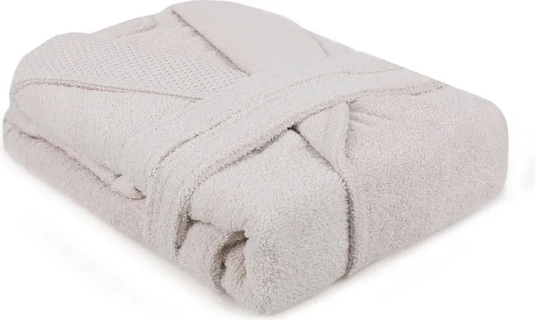 Accappatoio in cotone beige taglia L Cappa - Foutastic