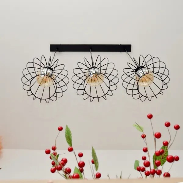 Lampadario LED a cavo MERCURE 3xE27/15W/230V