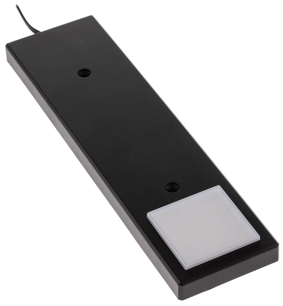 Lindby Amaryll Lampada LED per mobili, set di 3, nero