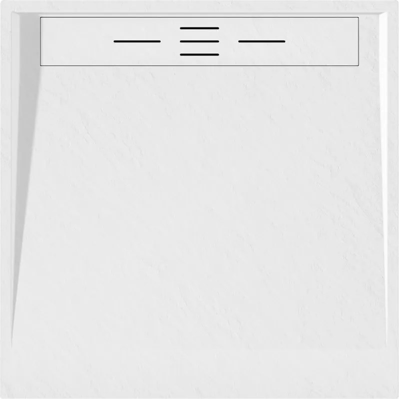 Mexen Amon piatto doccia quadrato SMC 100 x 100 cm, bianco - 4F101010