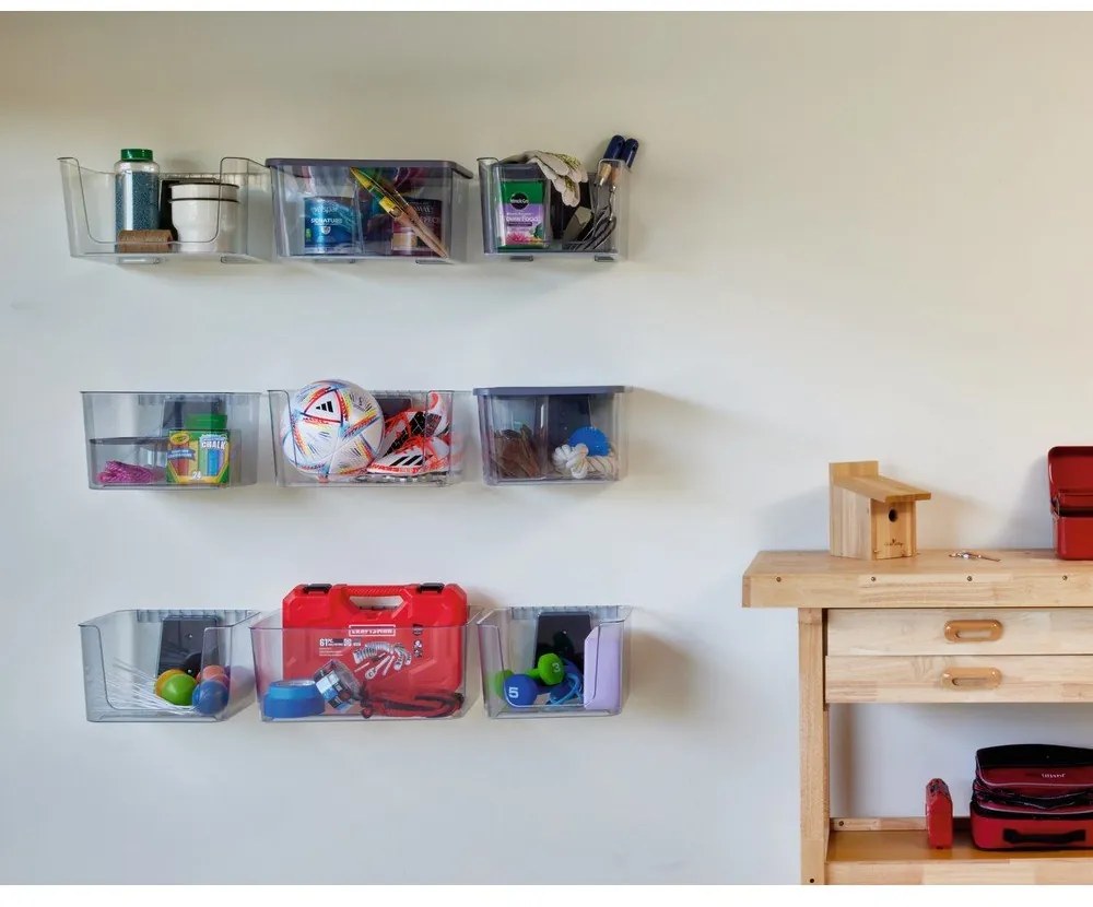 Scatola interna con coperchio in plastica riciclata iD Wallspace - iDesign