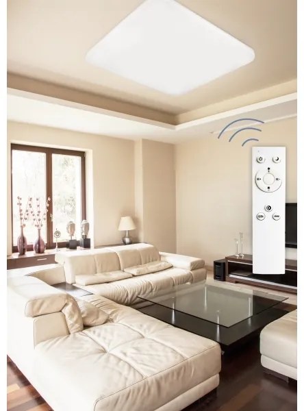 Top Lampada - Plafoniera LED dimmerabile OCEAN H80LED/100W/230V + +TC quadrato