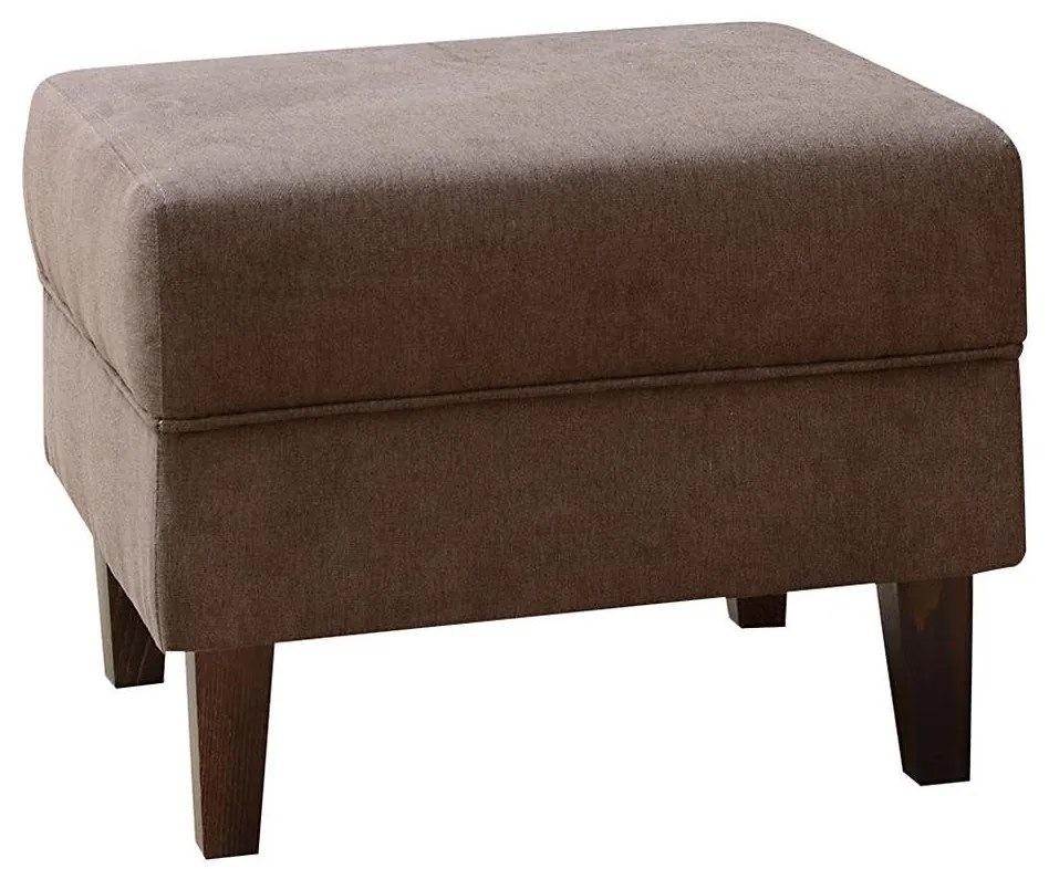 Pouf GALA 46x54 cm marrone scuro