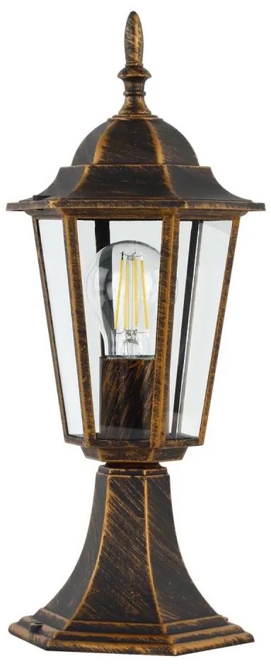 Lampada da esterno ARRAIA 1xE27/15W/230V IP44 patina di bronzo