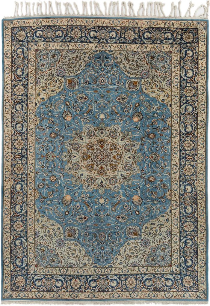 Ghom Tappeto persiano 370x270 (Iran) Annodato A Mano