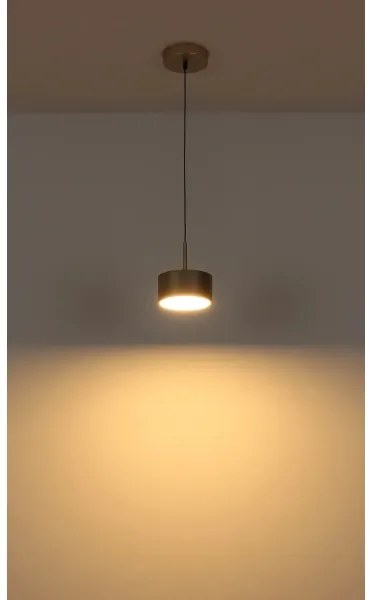 Globo 56964H - Lampadario LED a sospensione con cavo RAYMOND LED/12W/230V 3000K Ø 15 cm ottone