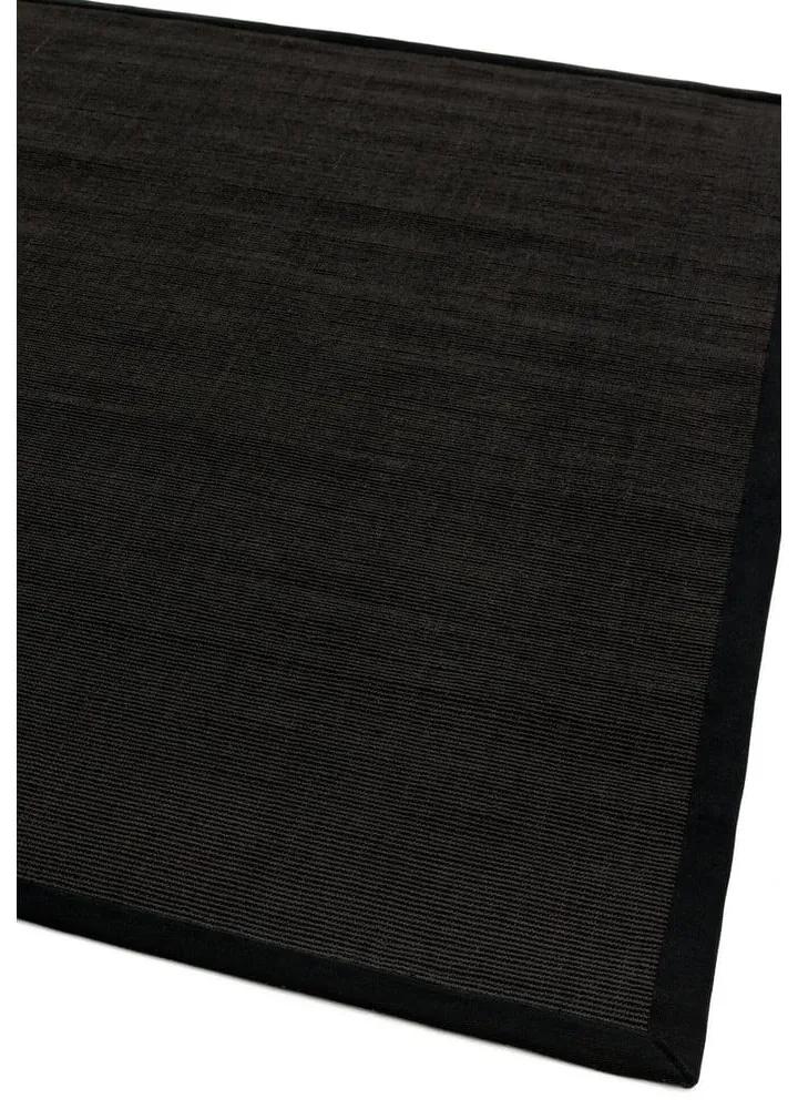 Tappeto nero 180x120 cm Sisal - Asiatic Carpets