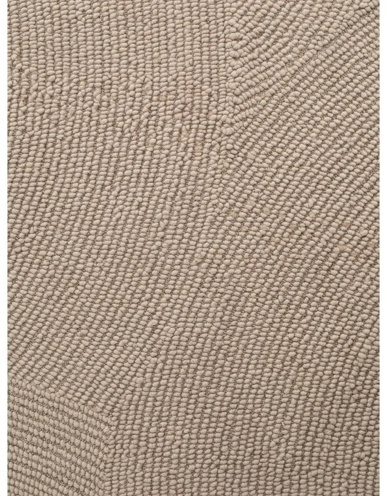 Passatoia beige in lana tessuta a mano 80x200 cm Eleni Light Beige – Hanse Home