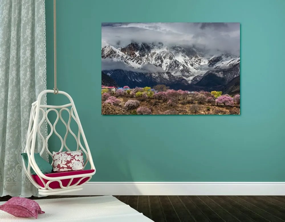 Stampa su tela – Paesaggio montano unico