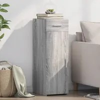 Credenza Grigio Sonoma 30x42,5x93 cm in Legno Multistrato 846276