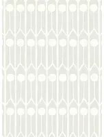 Littlephant Tapete Feathers - Ebony/ White