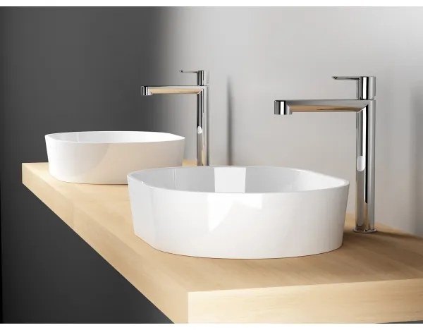 Ravak X070114 - Miscelatore per lavabo PURI 32,2 cm cromo lucido