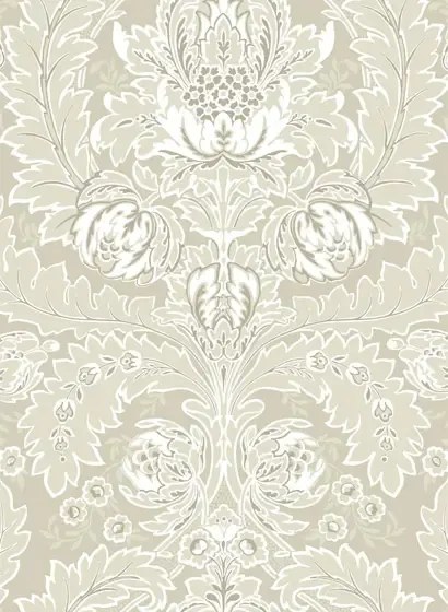 Cole & Son Carta da parati Coleridge - Linen/ White