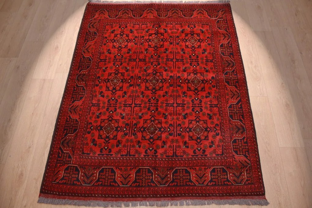 Tappeto orientale 190x150 (Afghanistan) Annodato A Mano