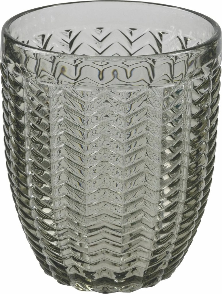 Set 6 Bicchieri Acqua in Vetro 300 ml VdE Tivoli 1996 Geometrie...