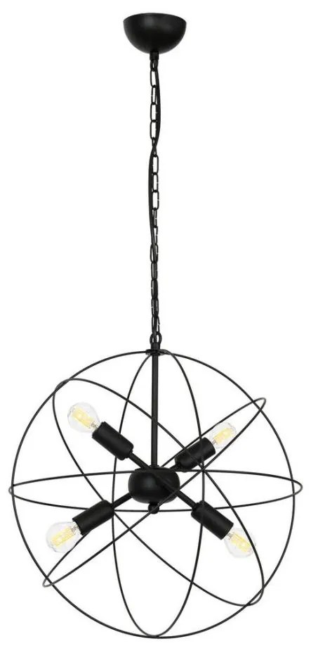 Lampadario a sospensione con filo COPERNICUS 4xE14/60W/230V