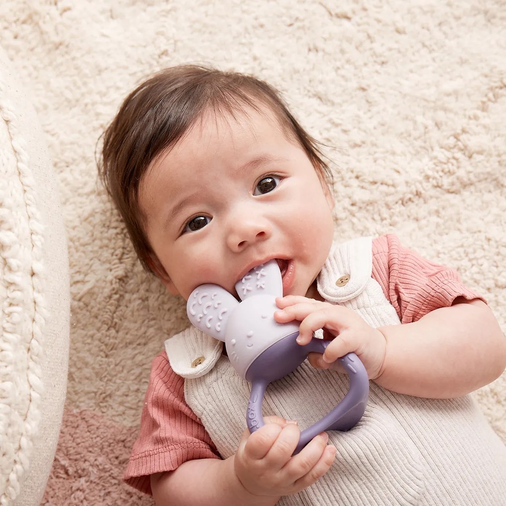 Massaggiagengive refrigerante Coniglietto – viola