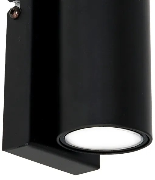 Applique WALL 1xGU10/8W/230V nero