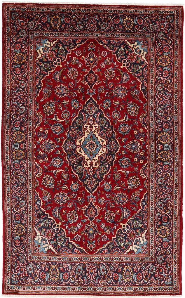 Kashan Tappeto persiano 140 x 220 (Iran) Annodato A Mano