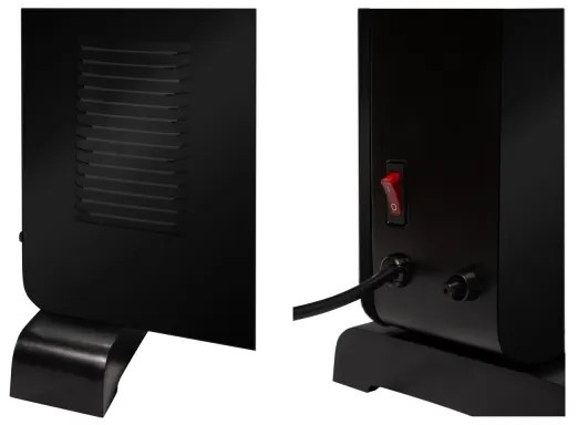 Brilagi - Riscaldatore elettrico a convettore 1000/1300/2300W LCD/timer/TURBO/termostato +RC