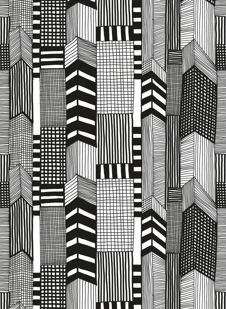 Marimekko Carta da parati Ruutukaava - 14111