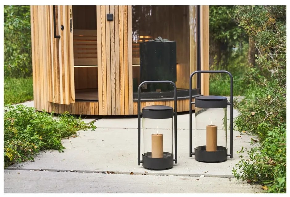 Lanterna in metallo (altezza 57 cm) Ancona - Villa Collection