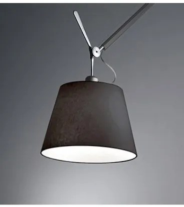 Artemide  diffusore in tessuto nero 36 per tolomeo mega