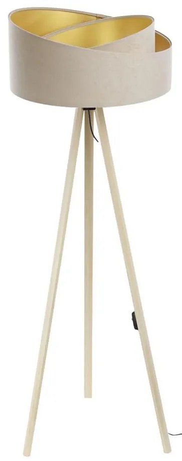 Lampada da terra GALAXY 1xE27/60W/230V beige