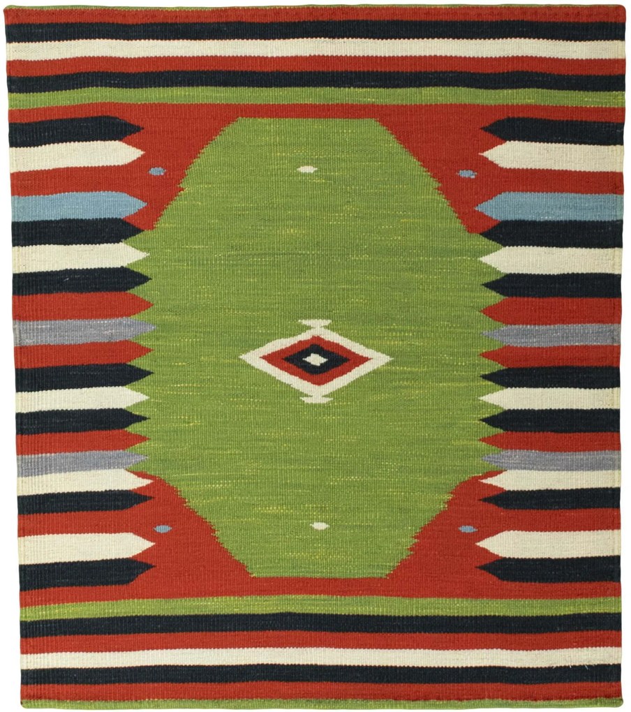 Kilim Tappeto persiano 90 x 100 (Iran) Tessuto A Mano