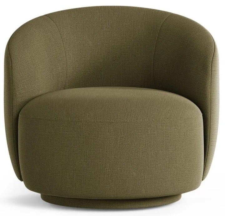 Poltrona verde girevole Letizia – Micadoni