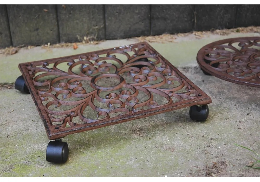 Supporto mobile in metallo per pentole ø 28 cm - Esschert Design