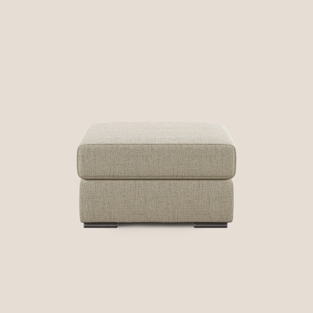 Sun pouf apribile contenitore in tessuto impermeabile fiammato T03 beige