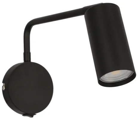 Lampada da muro  TINA 1xGU10/15W/230V nera