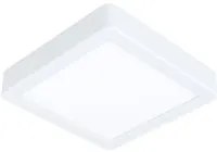 Plafoniera Moderna Fueva 5 In Acciaio Bianco Led Integrato 11W 4000K Ip20