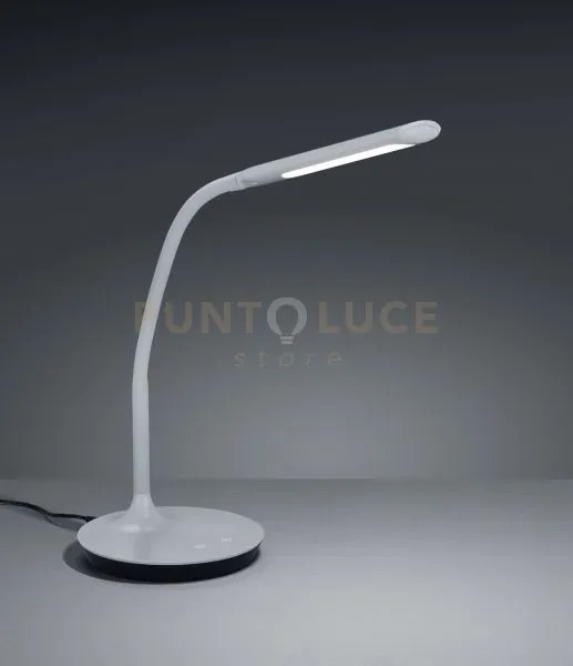 Polo lampada studio led grigia 5w 550lm, 3000+4000+5000k bianca fle...