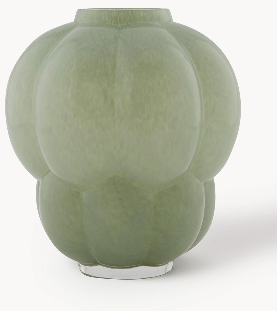 Vaso in vetro soffiato Uva, alt. 22 cm