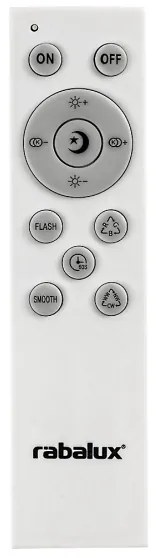 Rabalux 3509 - Plafoniera da soffitto LED RGB dimmerabile RODION LED/24W/230V + telecomando