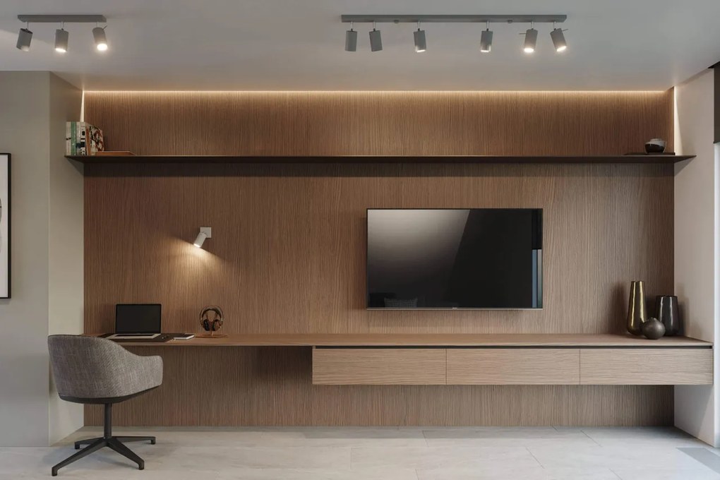 Applique in Acciaio Orientabile da Parete RING GU10 Grigia da interno