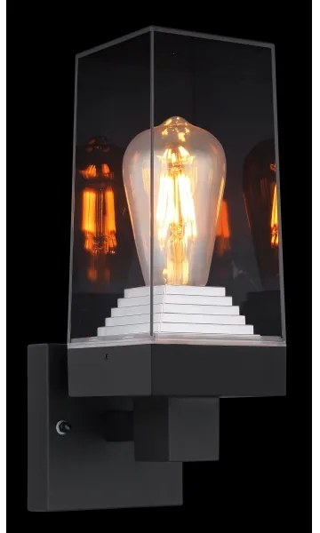 Globo 31370 - Lampada da parete esterna GABBA 1xE27/40W/230V IP44