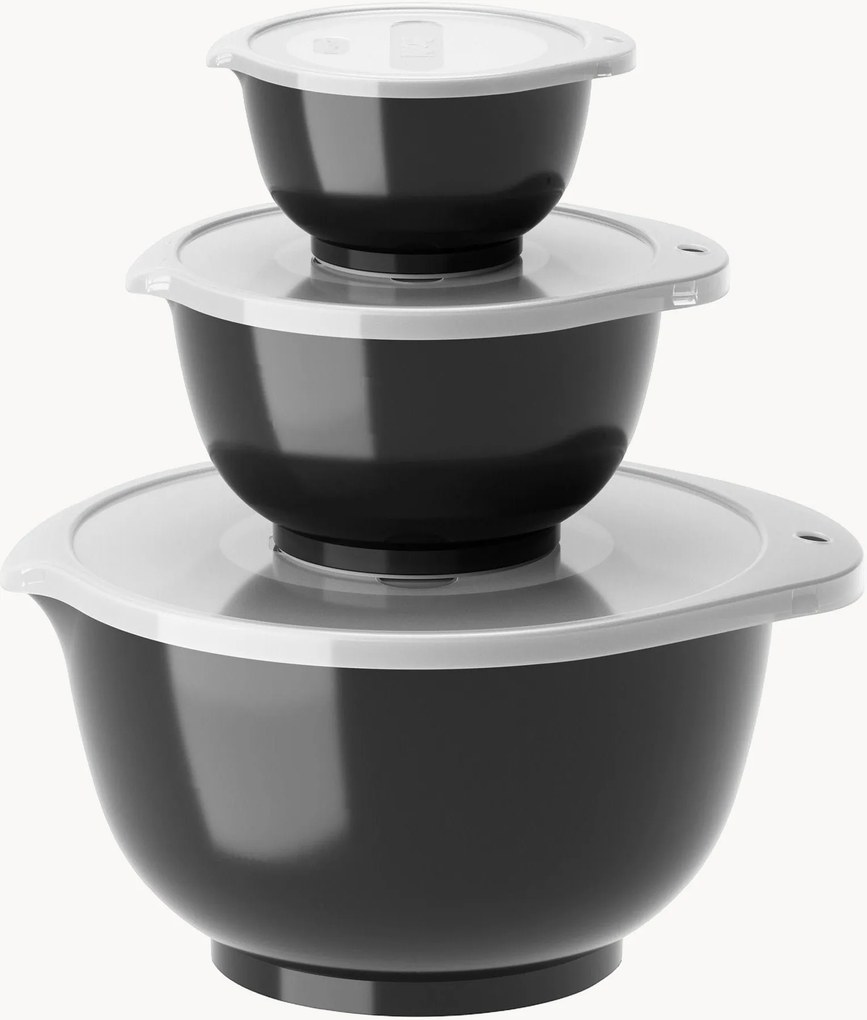 Set di 3 recipienti Margarethe