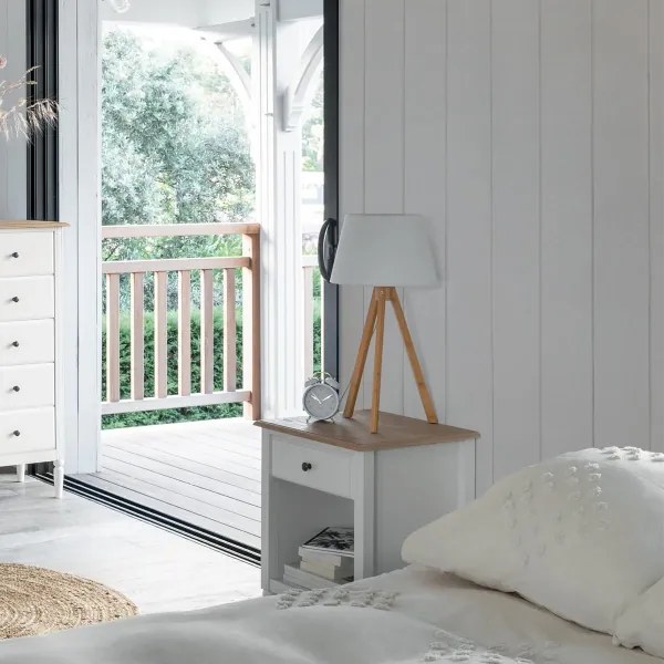 Atmosphera - Lampada da tavolo BAHI 1xE14/40W/230V bambù