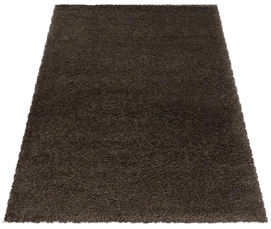 Tappeto marrone scuro 160x230 cm Fluffy - Ayyildiz Carpets