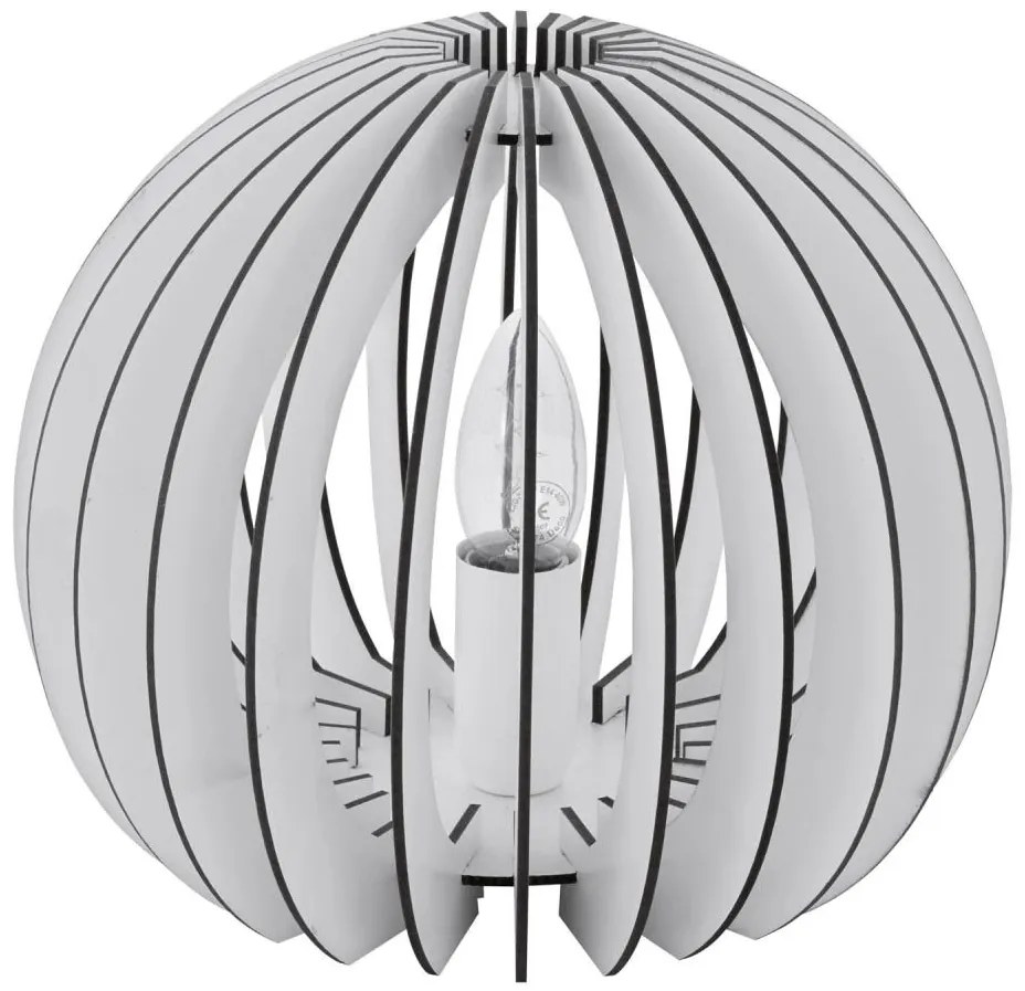 Eglo 94949 - Lampada da tavolo COSSANO 1xE27/60W/230V