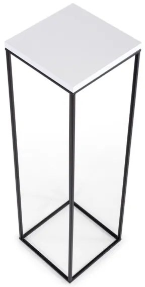 Portafiori BASICLOFT 80x24 nero/bianco