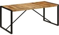 Tavolo da Pranzo 180x90x75 cm in Legno Massello di Mango