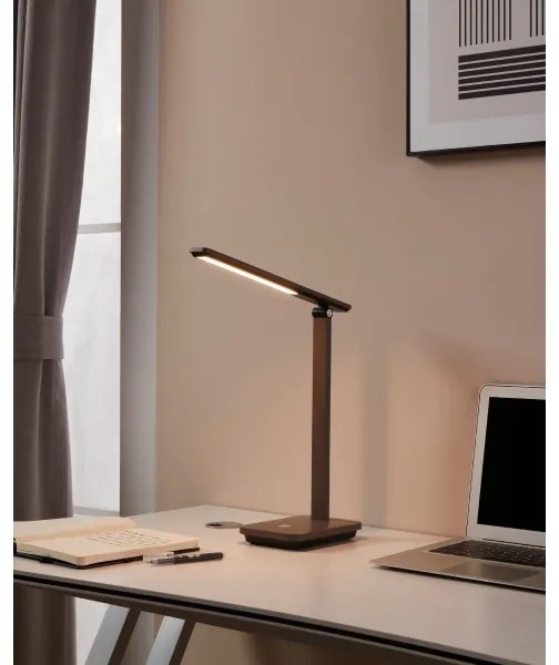 Eglo 900958 - LED Dimmerabile rechargeable lampada INIESTA LED/3,6W/5V 1800mAh marrone